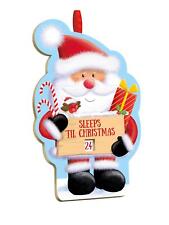 Christmas Countdown Spinner Santa Advent Calendar Giftmaker Sleeps Til Xmas