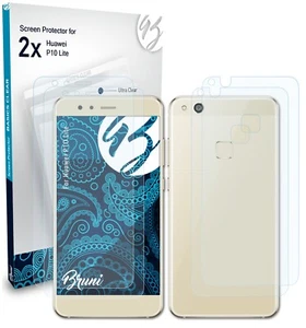Bruni 2x Protective Film for Huawei P10 Lite Screen Protector Screen Protection - Picture 1 of 4