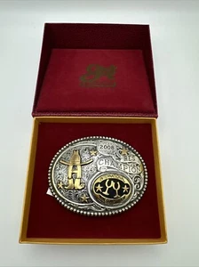 Gist Silversmiths 2008 RES Champion & International Wine Competition Belt Buckle - Picture 1 of 3