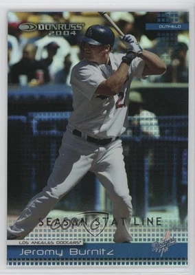 2004 Donruss Stat Line Season /47 Jeromy Burnitz #314 - Image 1 of 2