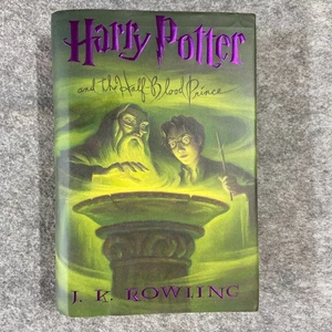 HARRY POTTER AND THE HALF BLOOD PRINCE HARDCOVER BOOK FIRST EDITION MISPRINT* - Picture 1 of 4