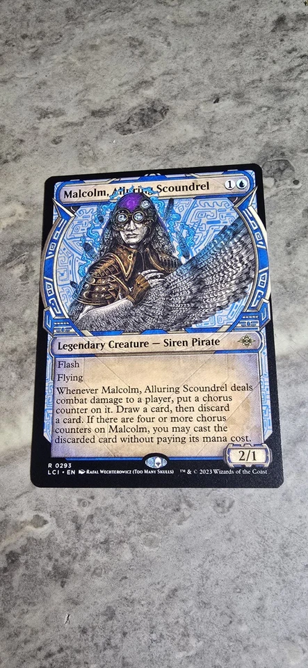 Malcolm, Alluring Scoundrel (Showcase) The Lost Caverns of Ixalan Regular MTG NM - Image 1 of 1
