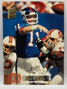 1994 Topps Stadium Club Phil Simms Base Karte (New York Giants) #210 - Bild 1 von 2