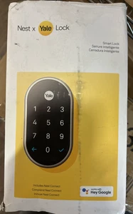 Nest X Yale Lock (satin Nickel) With Nest Connect Factory X1 - Picture 1 of 4