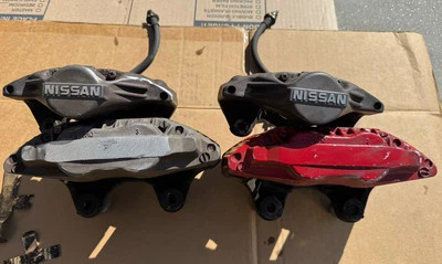 1990-1996 NISSAN 300ZX Z32 FAIRLADY FRONT REAR BRAKE CALIPERS 30m Aluminum OEM - Image 1 of 4
