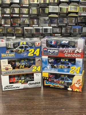 LOT Of 6 Jeff Gordon 1/64 Diecast - Image 1 of 2