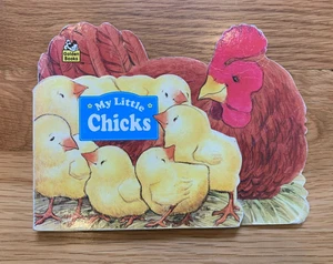My Little Chicks (My Little Babies) Golden Board Book w/ Mother Hen - 1995 Rare! - Bild 1 von 4