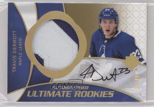 2018-19 Upper Deck Ultimate Collection /49 Travis Dermott RPA Patch Auto RC - Picture 1 of 4