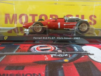 112 1/24 F1 Ferrari 312 F1-67 Amon 1967 Centauria Altaya Panini Salvat Atlas  - Immagine 1 di 4
