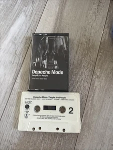 Vtg 1984 Depeche Mode  - People Are People -  Cassette Tape - Mute Records - Picture 1 of 2