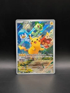 Pikachu 027 Sv: Scarlet & Violet Promo Cards Holo - Picture 1 of 2