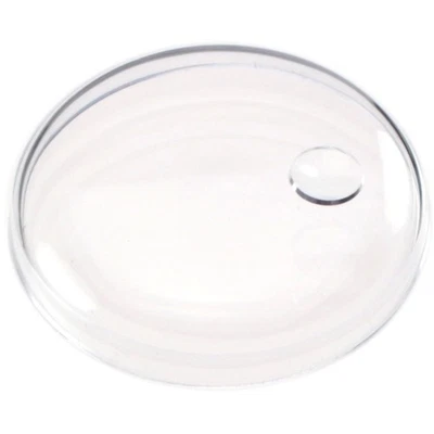 STERNKREUZ Cristal de reloj acrílico con lupa para relojes de pulsera