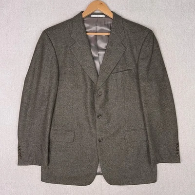 NEW Saks Fifth Hugo Boss Ermenegildo Zegna Wool Cashmere Sport Coat Blazer 42R - Image 1 of 4