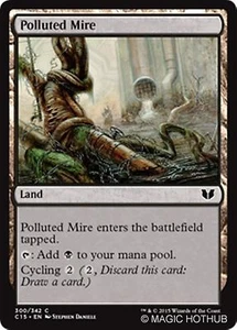 MTG - POLLUTED MIRE - Commander 2015 (C) - Picture 1 of 1