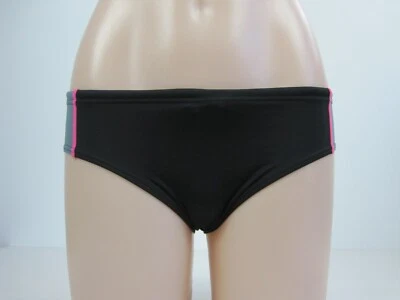 Speedo Boys Kids First Slice Swim Briefs Swimwear sizes 8 12 Colour Black Grey - image 1 of 4