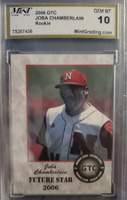 Joba Chamberlain 2006 Glare Future Stars Nebraska CORNHUSKERS Rookie GEM MT 10
