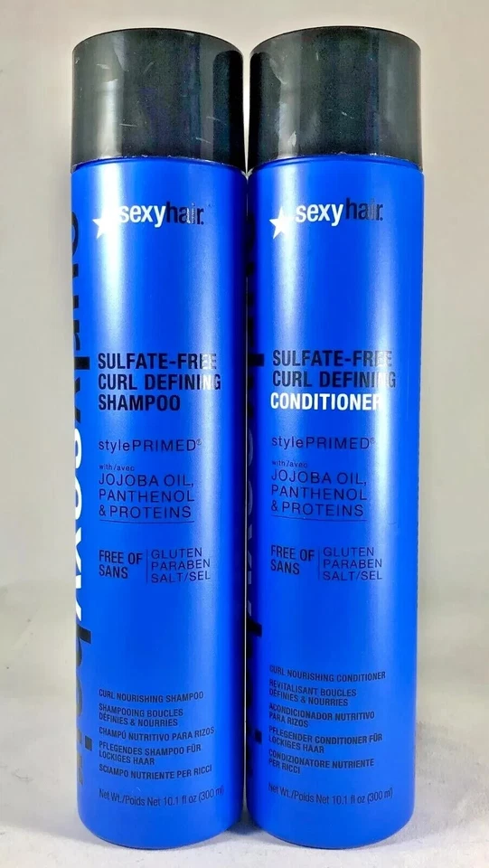 Curly Sexy Hair Curl Defining Nourishing Shampoo & Conditioner Combo 10.1 oz/ea - Image 1 of 1
