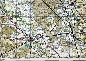 Torgau Herzberg Falkenberg Dommitzsch 1912 Teilkarte/Ln. Übigau Arzburg Naundorf - Picture 1 of 1