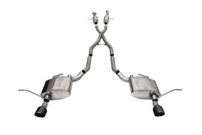 Escape trasero gato negro CORSA 14991BLK para Jeep Grand Cherokee 11-21 5,7 L V8 Foto 1 de 4