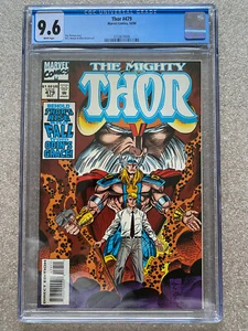 Thor #479 CGC 9.6 White Pages Marvel Comics - Picture 1 of 2