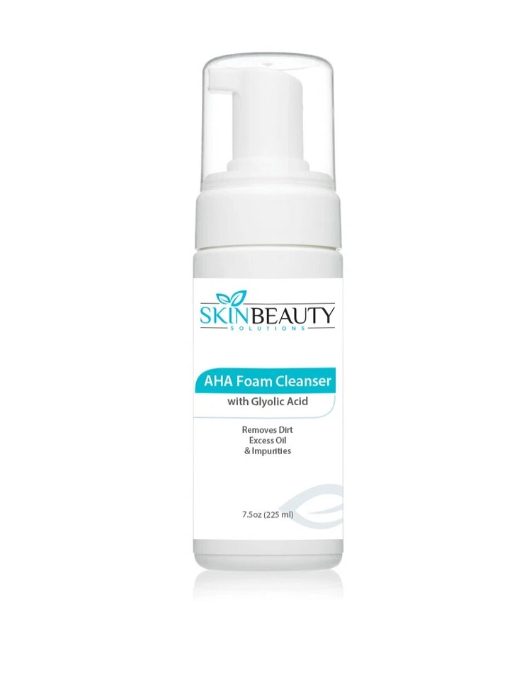 AHA Glycolic Acid Foam Cleanser Face Wash  7.5 oz- Oily Skin (Sulfate-Free) - Image 1 of 1