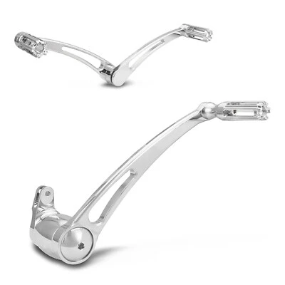 Chrome Brake Arm Lever Shifter Pegs For Harley Touring  Electra Glide 2008-2013 - Imagem 1 de 4