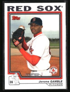 Jerome Gamble 2004 Topps Traded & Rookies #T206  Baseball Card