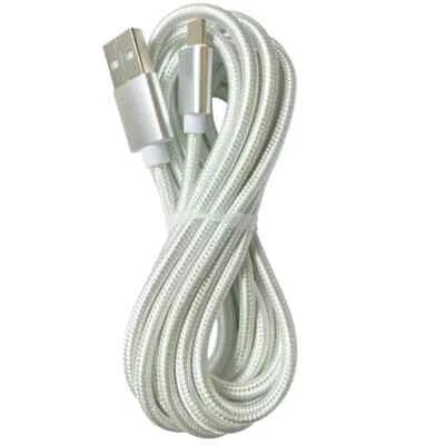 6Ft Braided Charger Cable USB Charging Cord For iPhone 14 Pro Max 13 12 11 8 7 6 - Image 1 of 4
