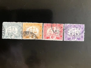 1938 Hong Kong Arrears Stamps - Picture 1 of 2