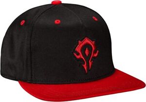 World of Warcraft Legendary Horde Black Snapback Hat Cap Official Merchandise