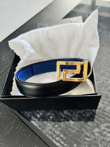 Cintura abito reversibile Versace oro Greca nuova originale 350€