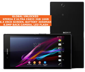 Sony Xperia Z Ultra C6833 2gb/16gb Purple/Black/White Android 4g GPS Smartphone