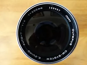 Olympus OM-SYSTEM Auto-T 200mm Lens F4 - OM Mount - Picture 1 of 4