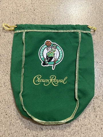 NBA  Boston Celtics Tribute Bag CROWN ROYAL BAG 750 Ml Cover