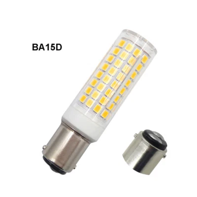 1x/10x BA15D Base Led Bulb 102-2835SMD LED 7W 110V Ceramics Light White/Warm - Image 1 of 3
