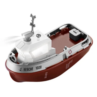 RC Boat For Kids 2.4G 1:32 Dual Motor Rechargeable Electric Boats  RC Boat Toys - Image 1 of 4