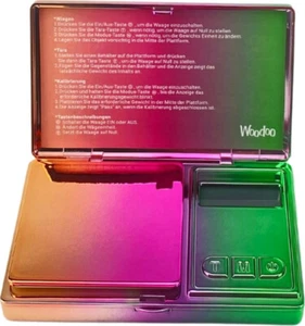 WOODOO Bilancia Portatile Rainbow / Scala 1 g / Fino A 200 g / Display LCD - Bild 1 von 1