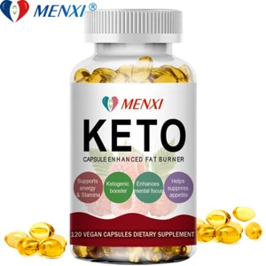 40000 mg cápsulas ceto pérdida de peso cetosis suplemento adelgazante quemador de grasa píldoras - Imagen 1 de 13