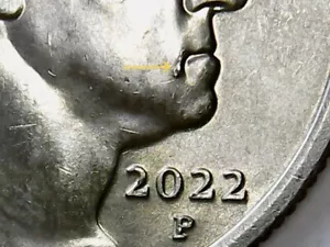 2022 P Dr. Sally Ride Obverse Error Drooling George .............a39 - Picture 1 of 3
