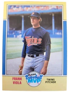 1988 Fleer Baseball MVPs Frank Viola #41 Minnesota Twins Card (C4 - Picture 1 of 2