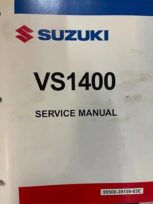 Manual De Servicio Boulevard Suzuki VS1400 Intruder 1987 2008 99500-39159-03E - Imagen 1 de 4