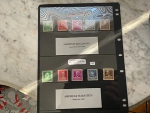 US SCOTT # 869-873 American Educators, Scientists, Authors And  Poets - Picture 1 of 6