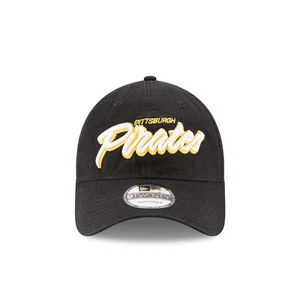 Cappello regolabile Pittsburgh Pirates New Era 9Twenty Core Script - Nero - Foto 1 di 1