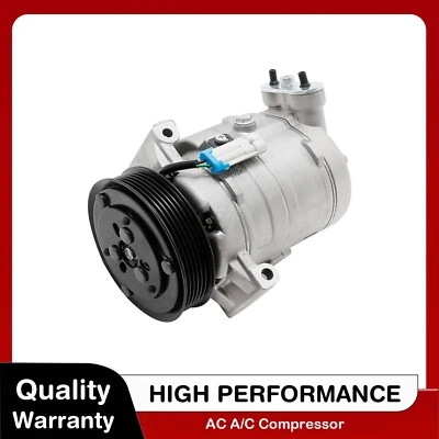 Compressor de ar condicionado AC para 2011 2012 Chevrolet Equinox GMC Terrain 2.4L - Imagem 1 de 4