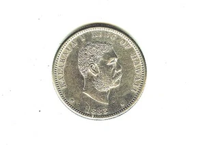 1883 Hawaii silver 25 cents - Picture 1 of 2