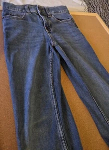 ThereAbouts Boys' Slim Fit Blue Jeans Size 12 – Classic Straight Leg Style - Picture 1 of 12
