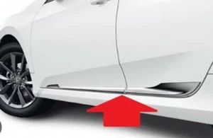 Honda Genuine Civic FK7 door lower garnish chrome plated Front Rear 4 SET SEDAN - Bild 1 von 1