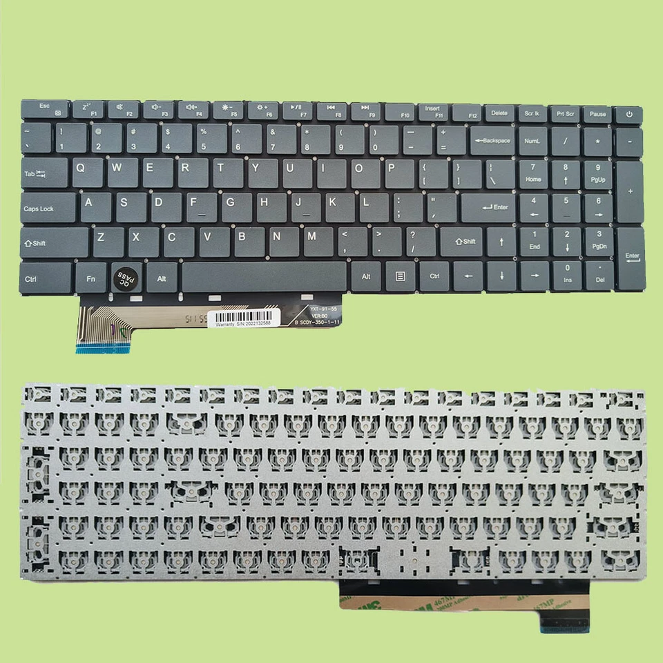 N15CS9-X317H Gateway Keyboard Us Gray Gwnc31514-Bk "GRADE A"
