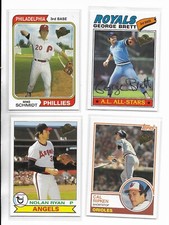 2004 Topps All-Time Fan Favorites PICK-A-CARD Schmidt Ryan Brett Ripken