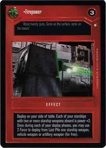Firepower (Special Edition) | Decipher Star Wars CCG | NM/LP - Picture 1 of 1